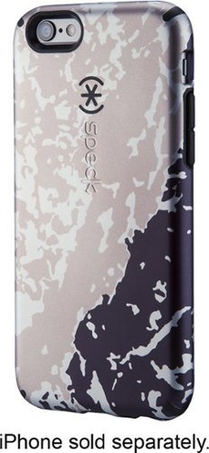  Speck - Luxury Inked Case for Apple® iPhone® 6 and 6s - Gray/Black