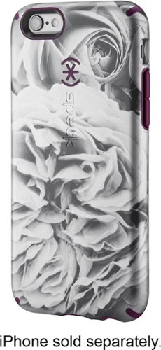  Speck - Luxury Inked Case for Apple® iPhone® 6 Plus and 6s Plus - Gray/White