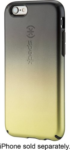  Speck - Luxury Inked Case for Apple® iPhone® 6 and 6s - Black/Gold