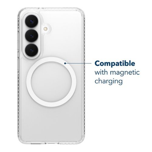 Insignia™ Hard-Shell Case with Magnetic Charging Ring for Samsung Galaxy S26 - Clear WHERE TO BUY
