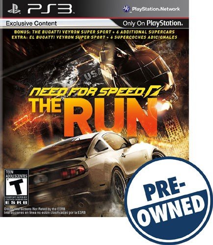  Need For Speed: The Run — PRE-OWNED - PlayStation 3