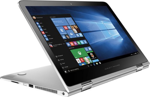  HP - Spectre x360 2-in-1 13.3&quot; Touch-Screen Laptop - Intel Core i7 - 8GB Memory - 512GB Solid State Drive - Natural Silver