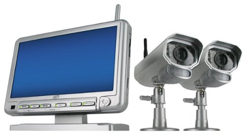  SVAT Electronics - GIGAXTREME 301 4-Channel, 2-Camera Indoor/Outdoor Wireless Video Surveillance System - Silver