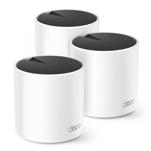 TP-Link - Deco X25 AX1800 Dual-Band Whole Home Mesh Wi-Fi 6 System (3-Pack)