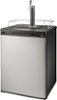 Insignia™ - 5.6 Cu. Ft. 1-Tap Beverage Cooler Kegerator - Stainless Steel-Angle_Standard 