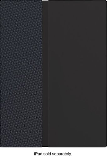 Logitech - Logi BLOK Protective Case for Apple® iPad® Air 2 - Black-Front_Standard 
