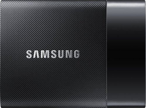  Samsung - T1 1000GB External Serial ATA Portable Solid State Drive - Black