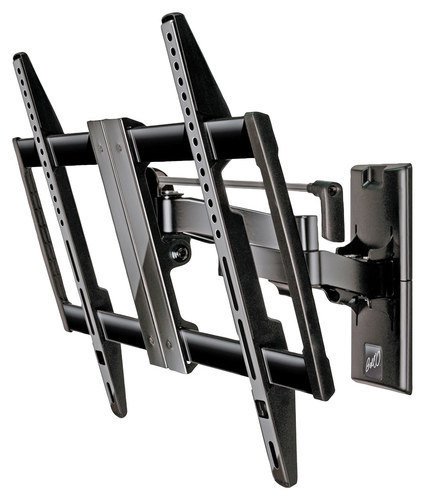 Bell - Full-Motion TV Wall Mount for Most 32" - 52" Flat-Panel TVs - Extends 13-1/4" - Black-Front_Standard 