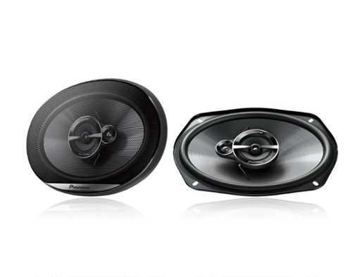  Pioneer - 6" x 9" 3-way Coaxial Speakers (Pair) - Black