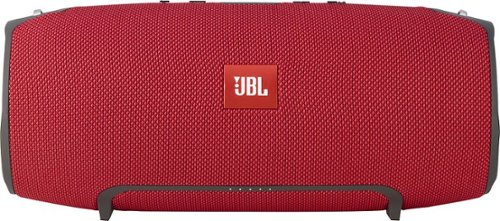  JBL - Xtreme Portable Bluetooth Speaker - Red