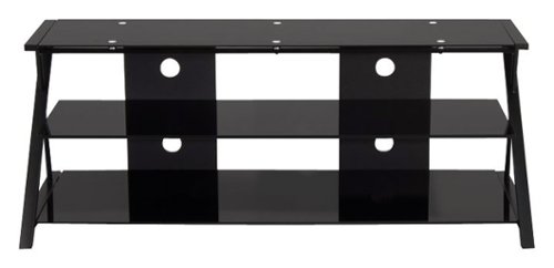 Artesia 3-Shelf TV Stand for Most Flat-Screen TVs up to 62"-Front_Standard 