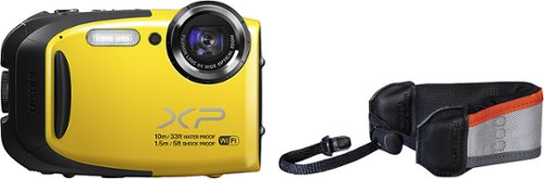  Fujifilm - XP70 16.4-Megapixel Waterproof Digital Camera - Yellow
