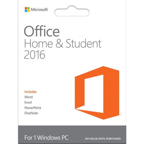  Microsoft - Office Home &amp; Student 2016 (1 PC)