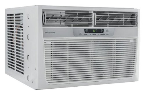 Frigidaire - 350 Sq. Ft. Window Air Conditioner and 350 Sq. Ft. Heater - White