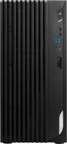 MSI - PRO DP180 Tower Desktop - Intel Core i7-14700F 2024 - 32GB Memory - 2TB Storage - Windows 11 Pro - Black-Front_Standard 
