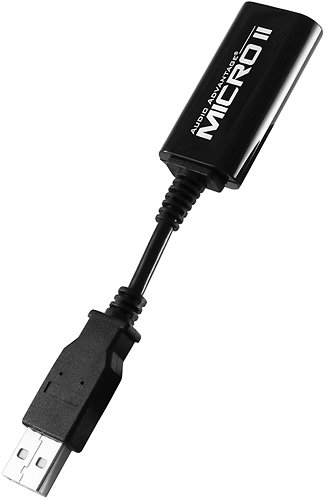 Turtle Beach - Audio Advantage Micro II USB External Sound Card - Black-Front_Standard 