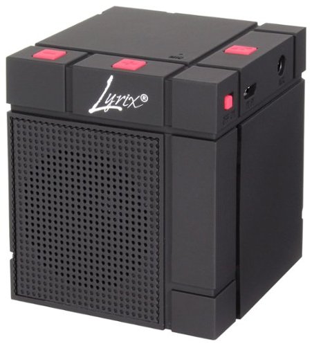  Lyrix - MIXX Portable Bluetooth Speaker - Black
