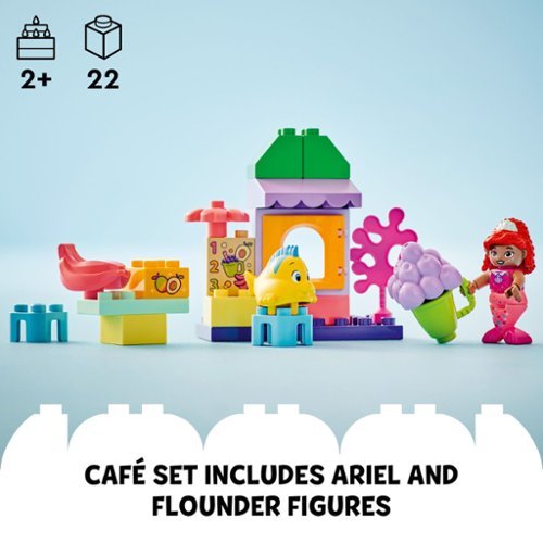 LEGO DUPLO | Disney Ariel and Flounder’s Café Stand and Little Mermaid Toy 10420 WORLDWIDE DELIVERY
