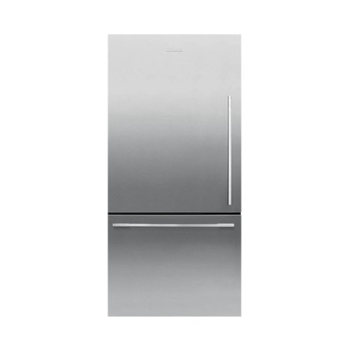  Fisher &amp; Paykel - ActiveSmart 17.1 Cu. Ft. Bottom-Freezer Counter-Depth Refrigerator - EZKleen stainless steel