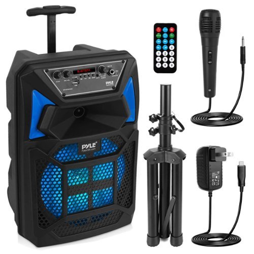 Pyle - Portable Bluetooth PA Speaker System - 400W-Front_Standard 