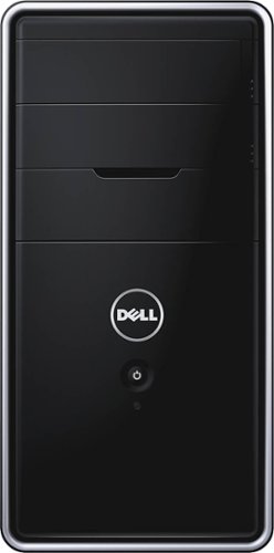 Dell - Inspiron Desktop - Intel Core i5 - 12GB Memory - 2TB Hard Drive - Pre-Owned - Black-Front_Standard 