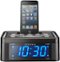 Insignia™ - Digital FM Dual-Alarm Clock Radio - Black-Front_Standard