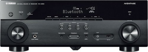  Yamaha - AVENTAGE 5.1-Ch. Network-Ready 4K Ultra HD and 3D Pass-Through A/V Home Theater Receiver - Black