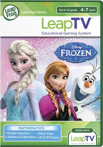  LeapFrog - Disney Frozen: Arendelle's Winter Festival Video Game for LeapTV Systems