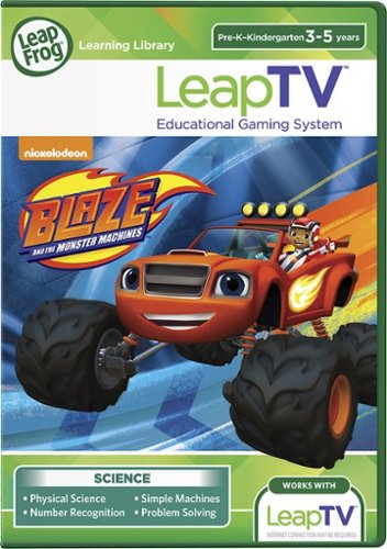  LeapFrog - Blaze and the Monster Machines Video Game for LeapTV Systems