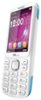 BLU - Jenny TV 2.8 T276T Cell Phone (Unlocked) - White/Blue-Front_Standard