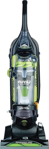 Eureka - AirSpeed PRO ALL SURFACE Rewind Bagless Upright Vacuum - Noir/Vert Spritz-Front_Standard 