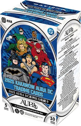 2025 Kakawow Aura DC Trading Card Hobby Box (10 Packs)