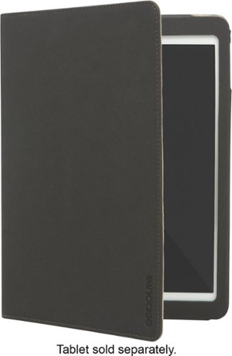  Incase - Book Jacket Classic Case for Apple® iPad® Air - Black/Tan