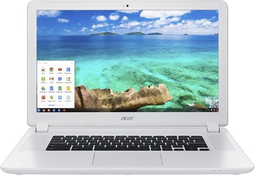  Acer - 15.6&quot; Chromebook - Intel Celeron - 4GB Memory - 16GB Solid State Drive - Linen White