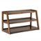 Simpli Home - Sawhorse TV Stand for Most TVs Up to 53" - Medium Saddle Brown-Front_Standard