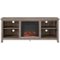 58" Open Storage Fireplace TV Stand for Most TVs Up to 65"-Front_Standard