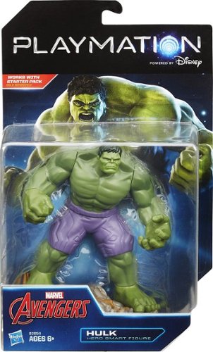  Hasbro - Playmation Marvel Avengers Hulk Hero Smart Figure - Green