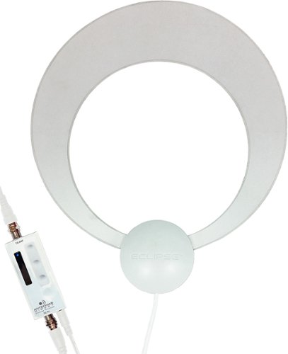  Antennas Direct - ClearStream Eclipse Amplified Indoor HDTV Antenna - Gray