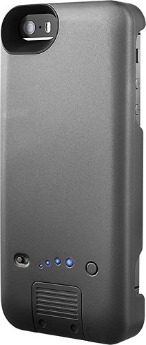  Platinum™ - External Battery Case for Apple® iPhone® 5 and 5s - Gray