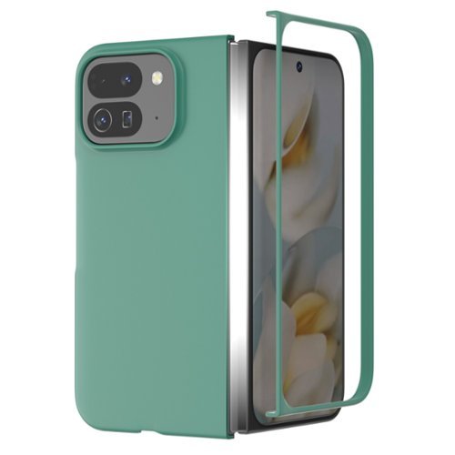 SaharaCase - Google Pixel 10 Pro Fold Slim Case | Smooth Finnish | Precise Cutouts - Cactus Green-Front_Standard 