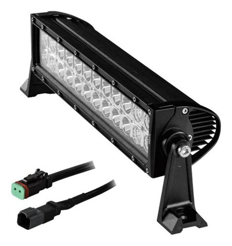 Heise - 14" Dual-Row LED Light Bar - Black
