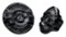 Kenwood - 6.5" 2-Way Marine Speakers with Polypropylene Cones (Pair) - Black-Front_Standard