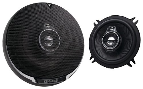  Kenwood - 5.25&quot; 3-Way Car Speaker with Paper Cone - Black