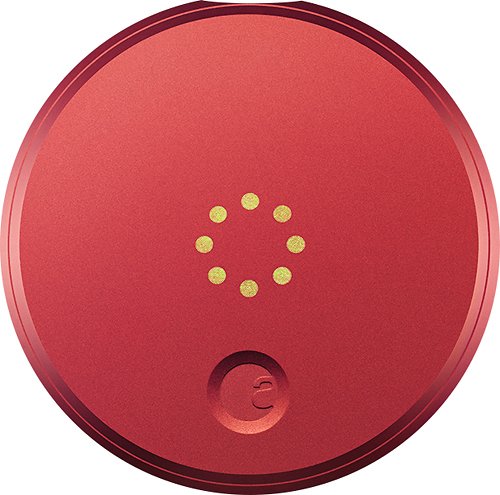  August - Smart Lock Bluetooth Keyless Home Entry - Red