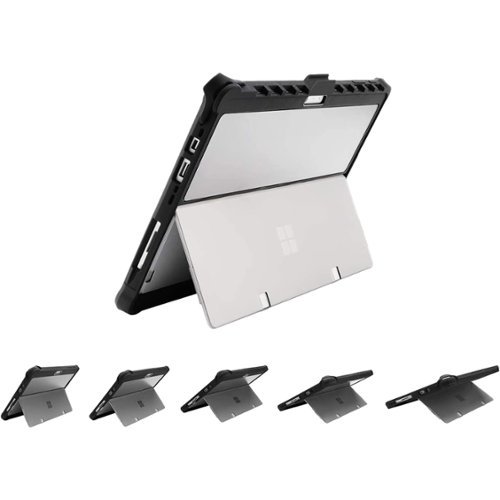 SaharaCase DEFENCE Series Case for Microsoft Surface Pro 8 - Black/Clear HOW TO BUY