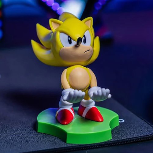Cable Guys by Exquisite Gaming Cable Guys: SEGA - Super Sonic Holder Earbud & Phone Holder GLOBAL SHIPPING