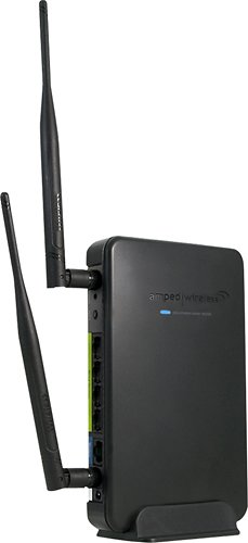  Amped Wireless - High Power Wireless-N 600mW Smart Router - Black