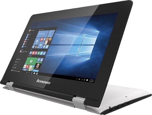 Lenovo - Flex 3 2-in-1 11.6" Touch-Screen Laptop - Intel Pentium - 4GB Memory - 500GB Hard Drive - White-Front_Standard 