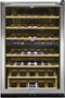 Frigidaire - 38-Bottle Wine Cooler - Stainless Steel-Front_Standard