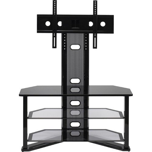  Z-Line Designs - Madrid Flat Panel TV Stand with Integrated Mount - Black